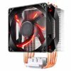Cooler Master Hyper Four direct contact heat pipes between CPU and cooler 92mm fans with quick snap fan bracket, power connector 4 pin All-in-one mounting solution for intel and amd sockets, heatsink dimensions 136 x 90 x 55 mm (5.3 x 3.5 x 2.1") Compatibility intel lga 1156 / 1155 / 1151 / 1150 / 775 socketamd am4 / am3+ / am3 / am2+ / fm2+ / fm2 / fm1 socket Rpm 600 - 2000 rpm +/- 10 percent, air flow 34.13 cfm +/- 10 percent, noise level 29.4 dba (max)