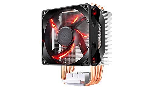 Cooler Master Hyper Four direct contact heat pipes between CPU and cooler 92mm fans with quick snap fan bracket, power connector 4 pin All-in-one mounting solution for intel and amd sockets, heatsink dimensions 136 x 90 x 55 mm (5.3 x 3.5 x 2.1") Compatibility intel lga 1156 / 1155 / 1151 / 1150 / 775 socketamd am4 / am3+ / am3 / am2+ / fm2+ / fm2 / fm1 socket Rpm 600 - 2000 rpm +/- 10 percent, air flow 34.13 cfm +/- 10 percent, noise level 29.4 dba (max)