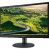 The stunning 23.6-inch display with 1920 x 1080 resolution delivers excellent detail Making it perfect for widescreen HD gaming, multimedia and productivity Integrated 2W X 2 stereo speakers allows you to enjoy multimedia contents, can be connected to set top box through HDMI to watch HD channels Rapid 5ms response time reduces deviations in transition time to deliver high-quality moving images bringing immersive graphics to your movies and games 300 Nits Brightness - Signal Inputs: 1 x HDMI and 1 x VGA 3 years on site warranty 1VGA 1 HDMI Ports