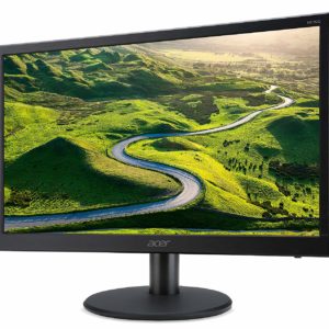 The stunning 23.6-inch display with 1920 x 1080 resolution delivers excellent detail Making it perfect for widescreen HD gaming, multimedia and productivity Integrated 2W X 2 stereo speakers allows you to enjoy multimedia contents, can be connected to set top box through HDMI to watch HD channels Rapid 5ms response time reduces deviations in transition time to deliver high-quality moving images bringing immersive graphics to your movies and games 300 Nits Brightness - Signal Inputs: 1 x HDMI and 1 x VGA 3 years on site warranty 1VGA 1 HDMI Ports