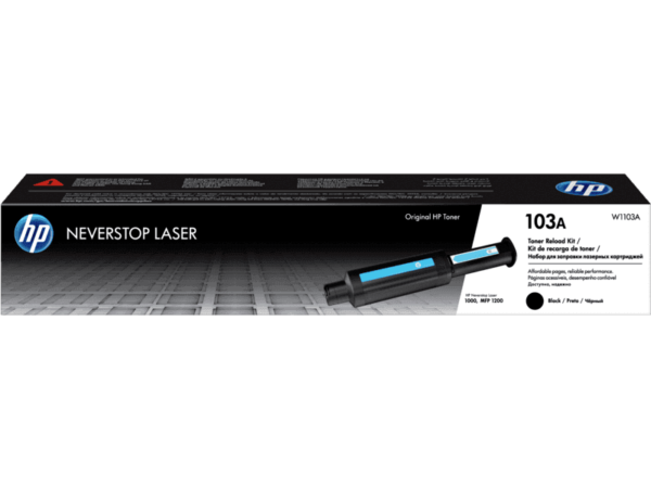 W1103A HP 103A Black Laser Toner Reload Kit