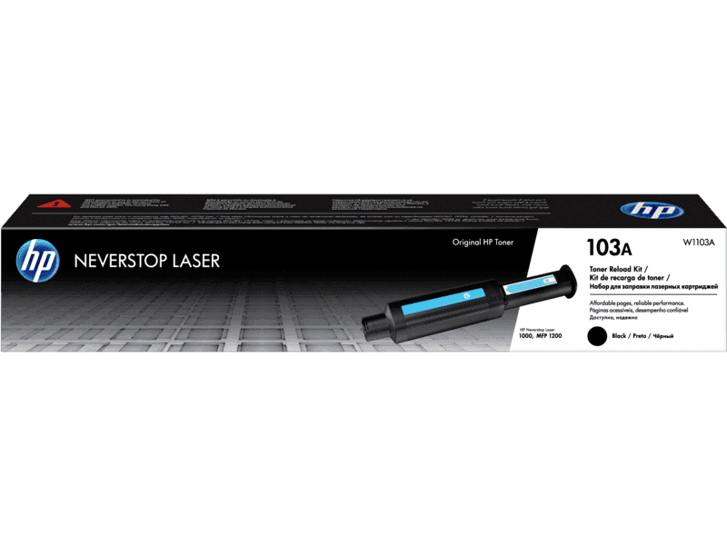 W1103A HP 103A Black Laser Toner Reload Kit