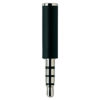 Apple iPhone TTY Adapter Make iPhone compatible with standard TTY devices using this adapter. 3.5mm to TTY (Teletype) Use your iPhone with standard TTY devices