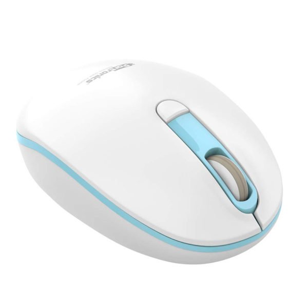 Portronics POR-015 Toad 11 Wireless Mouse with 2.4GHz Technology (Blue) HIGH-FLOW DESIGN: The overall shape is full with 3D ergonomic design. It can effectively reduce the hand fatigue. 2.4GHz TECHNOLOGY: This wireless technology can provide reliable connection within 360 degrees and 10 meters without any interference. LOW POWER CONSUMPTION: Low energy consumption and low current design make the battery life longer, environment protection and energy saving. EASY TO USE: It is convenient no need any driver plug and play directly. HIGHLY COMPATIBLE: Laptop/Computer/Macbook and other device. For any issues contact us on 9555 245245 from 10AM-7PM Monday to Saturday.