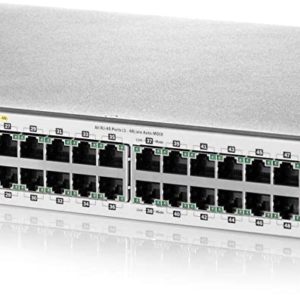 Aruba 2530 48G PoE+ Switch (J9772A) - 48 Ports + 48 Black CAT6 Cables