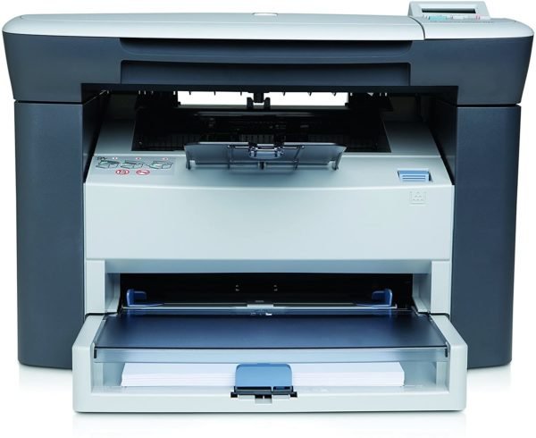 Printer type - LaserJet; Functionality - Multi-Function (Print, Scan, Copy), Scanner type - Flatbed; Printer Output - Black & White only Connectivity - USB ; 2 inch LCD display Pages per minute - 14 ; Cost per page - Rs 1.4 - As per ISO standards Ideal usage - Enterprise/Business, Frequent users (for fast, high quality printing) Page size supported - A4, A5, B5, C5, C6, DL, postcard ; Duplex Print - Manual ; Print resolution - Up to 600 x 600 DPI Compatible Laser Toner - HP 12A Black Original LaserJet Toner Cartridge, Page Yield - 2000 pages Duty Cycle (Maximum monthly recommended prints) - Up to 5,000 pages per month