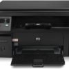 Printer Type - LaserJet; Functionality - Multi-Function (Print, Scan, Copy) , Scanner type - Flatbed; Printer Output - Black & White only Connectivity - USB ; Dual digit numeric LED display Pages per minute - 18 pages ; Cost per page - Rs 2 (Black & White) - As per ISO standards Ideal usage - Enterprise/Business, Frequent users (for fast, high quality printing) Page size supported - A4, A5, B5, C5, C6, DL, Postcard ; Duplex Print - Manual ; Print resolution - Up to 600 x 600 DPI (1200 DPI effective) Compatible Laser Toner - HP 88A Black Original LaserJet Toner Cartridge, Page Yield - 1500 pages Duty Cycle (Maximum monthly recommended prints) - Up to 8,000 pages per month