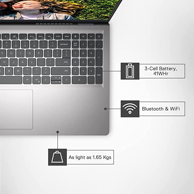 Dell Inspiron 3520 Laptop, Intel Core i5-1235U