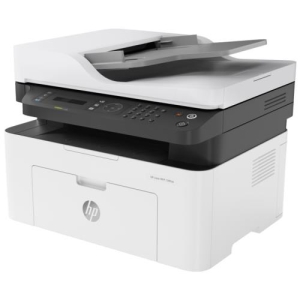 HP Laser 138fnw Wireless Black & White Multi-Function Laserjet Printer (Mobile Printing Capability, 4ZB91A, White)