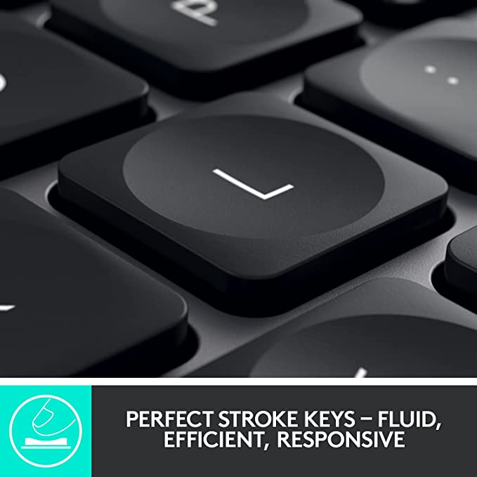 Logitech MX Keys Advanced Illuminated Wireless Keyboard