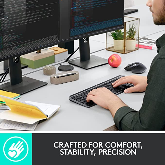 Logitech MX Keys Advanced Illuminated Wireless Keyboard