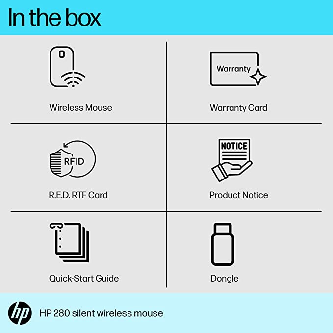 HP 280 USB Wireless Mouse