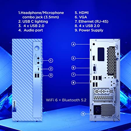 Lenovo IdeaCentre 3 Desktop 12th Gen
