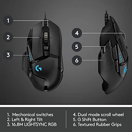 Logitech G502 Wired Gaming Mouse