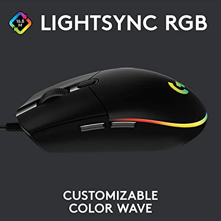 Logitech USB Light Sync Gaming Mouse