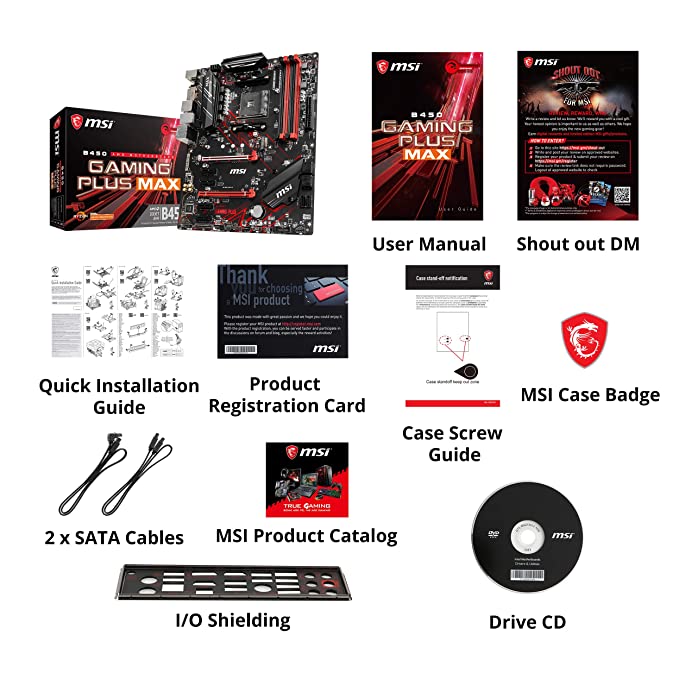 MSI B450 Gaming Plus MAXATX