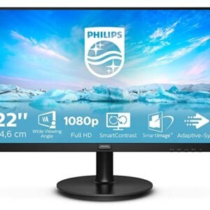 PHILIPS 221V8/94 LCD Monitor with VGA & HDMI Port, FHD, 4 ms Response Time