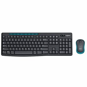 Logitech MK275 USB Wireless Keyboard and Mouse Set for Windows