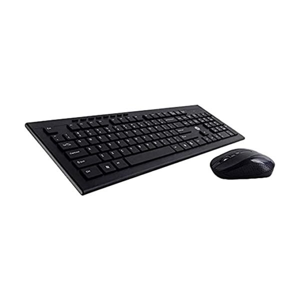 HP USB Wireless Spill Resistance Keyboard and Mouse Set with 10m Working Range 2.4G Wireless