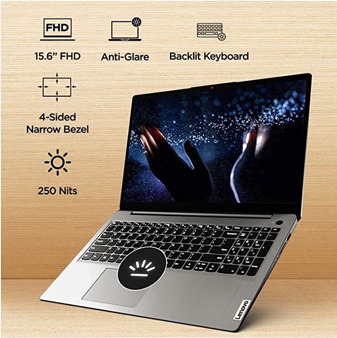 Lenovo Ideapad 3 AMD Ryzen 5 5500U 15.6" (39.62cm) FHD Thin & Light Laptop