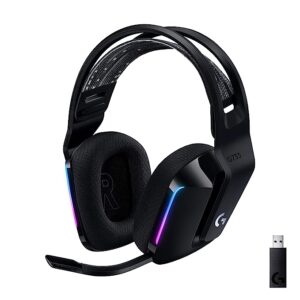 Logitech G733 Lightspeed Wireless Gaming Headset with Suspension Over Ear Headband