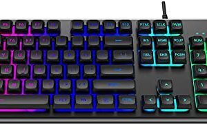 HP G200 Backlit USB Wired Gaming Mouse & K500F