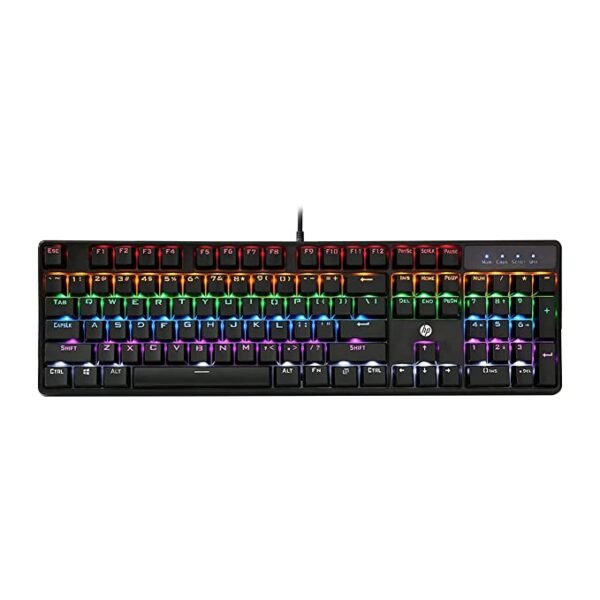 HP GK320 Wired Full Size RGB Backlight Mechanical Gaming Keyboard,