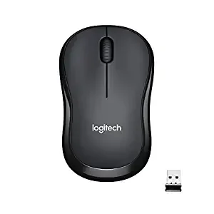 Logitech M221 Wireless Mouse, Silent Buttons, 2.4 GHz with USB Mini Receiver