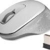 Zebronics Zeb-Kai Wireless Mouse - Bluetooth & 2.4GHz with USB Nano Receiver