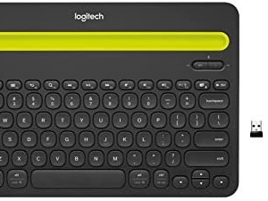 Logitech K480 Wireless Multi-Device Keyboard, Black