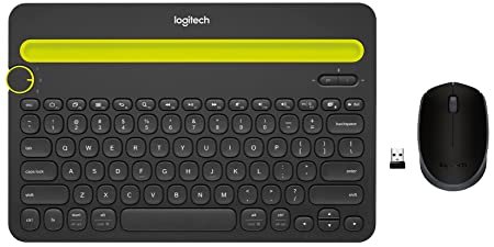 Logitech K480 Wireless Multi-Device Keyboard, Black