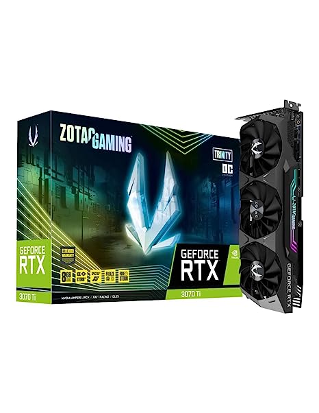 Zotac Gaming Geforce RTX 3070 Ti Trinity OC 8 GB GDDR6X