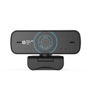 HP w300 1080P 30 FPS FHD Webcam with Built-in Dual Digital Mic