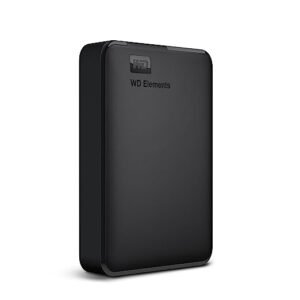 Western Digital WD 5TB Elements Portable Hard Disk Drive,