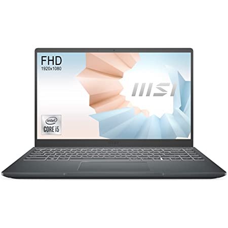 MSI Modern 14, Intel i5-10210U, 14"(35cm) FHD IPS-Level 60Hz Panel Laptop