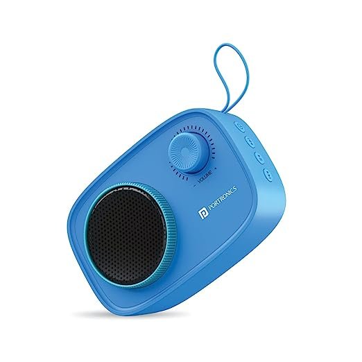 Portronics Pixel 2 Wireless Bluetooth Portable Speaker with Micro SD