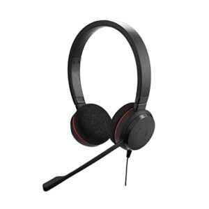 Jabra Evolve 20SE UC Stereo, Professional Wired On Ear Headset