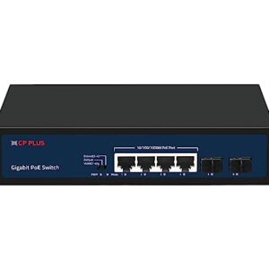 CP Plus 6 Ports with 4 Gigabit PoE Ports
