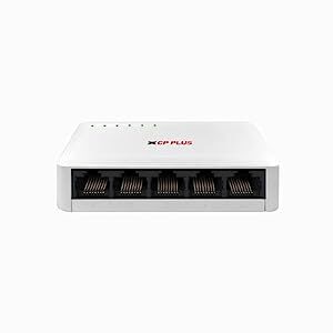CP Plus 5-Port 10/100/1000Mbps Gigabit