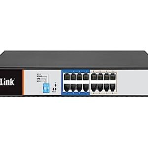 D-Link 16+2 Port Gigabit Unmanaged PoE Switch