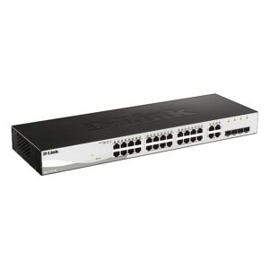 D-Link Systems 28-Port Gigabit Web Smart Switch including 4