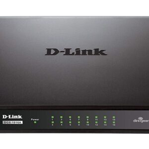 D-Link DGS-1016A 16-Port Gigabit Unmanaged Switch