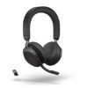 Jabra Evolve2 75 PC Wireless On Ear Headset