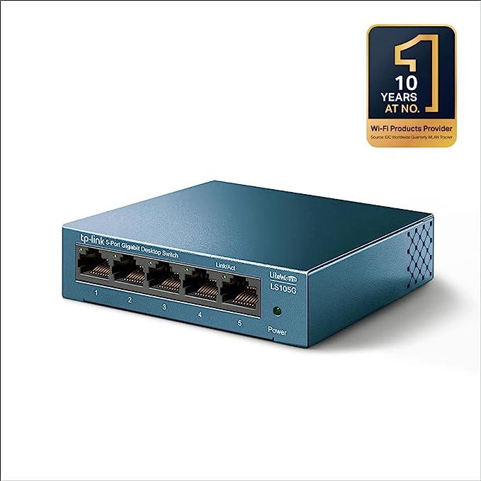 TP-Link LS105G 5-Port Desktop/Wallmount Gigabit