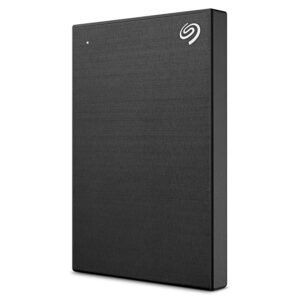 Seagate One Touch 2TB External HDD with Password Protection – Black,