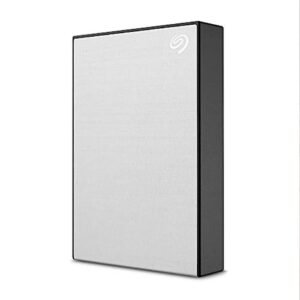 Seagate One Touch 5TB External HDD with Password Protection – Silver