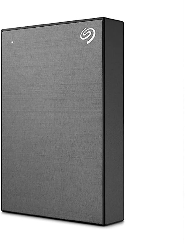 Seagate One Touch 2TB External HDD with Password Protection Space Gray