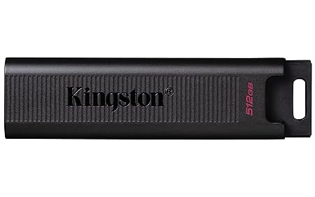 Kingston DataTraveler Max 512GB USB-C Flash Drive with USB 3.2 Gen 2