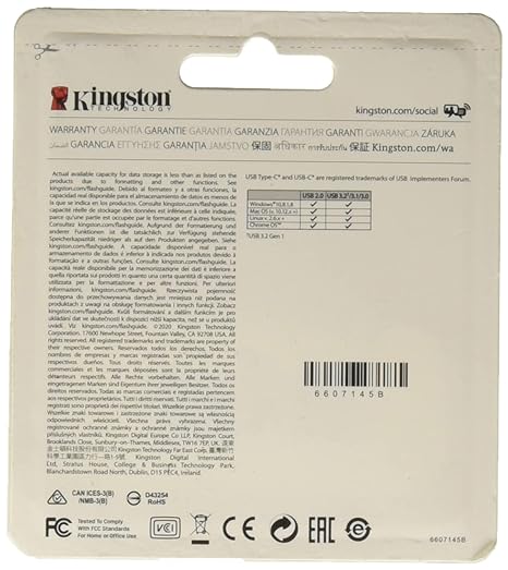 Kingston DataTraveler 80 64GB USB Type-C Flash Drive