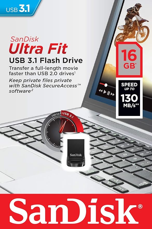 SanDisk SDCZ430-016G-I35 USB 16 GB Flash Drive